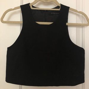 Black Halo Crop Top